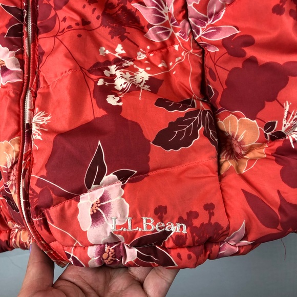 ll bean floral jacket